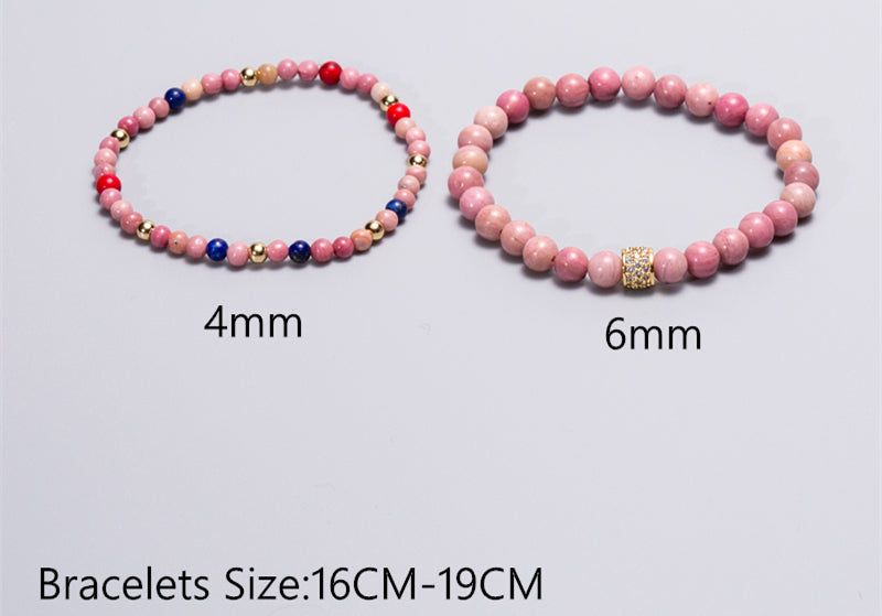 Pulsera Set Cuencas Rosa Mujer P10184